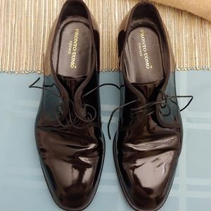 Pronto Uomo Men's Patent Leather Dress Shoes 10.5D